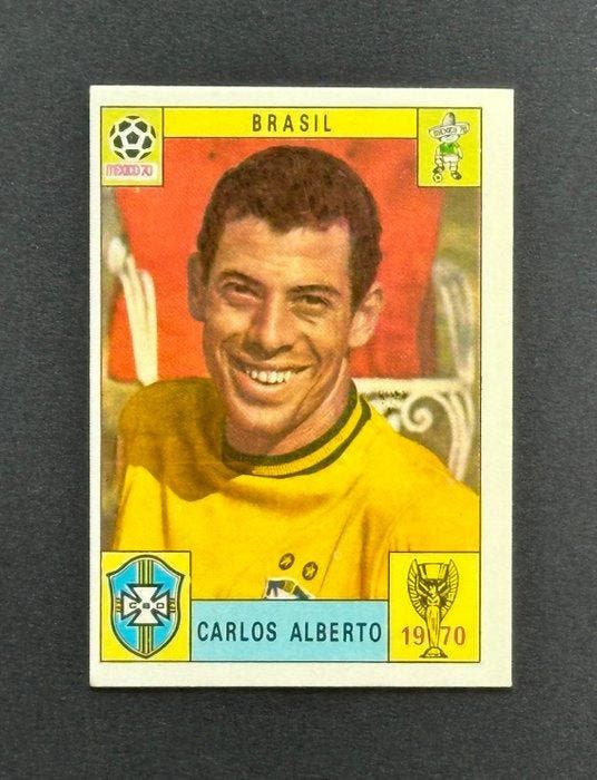 Panini - FIFA World Cup Mexico 70 - Brasil - Carlos Alberto, Verzamelen, Stickers