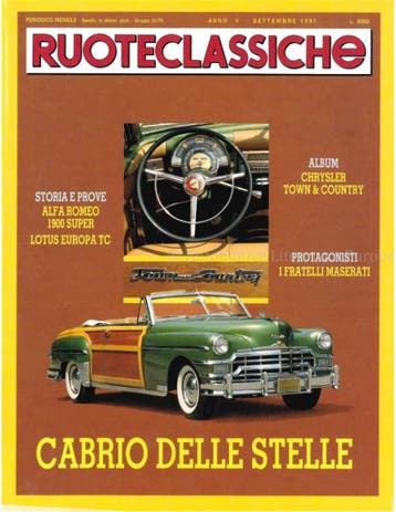 1991 RUOTECLASSICHE MAGAZINE 43 ITALIAANS, Ophalen of Verzenden, Nieuw