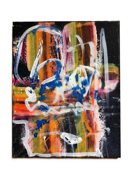 Karl Lagasse - No Stop, Antiquités & Art, Art | Peinture | Moderne