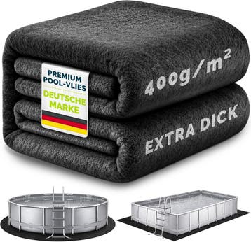 tillvex® Premium zwembadonderlegger, rond, 580 cm, geotextie, Verzenden, Nieuw
