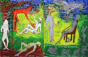 Baptiste Laurent - Ni le jour, ni lheure, diptyque XXL,