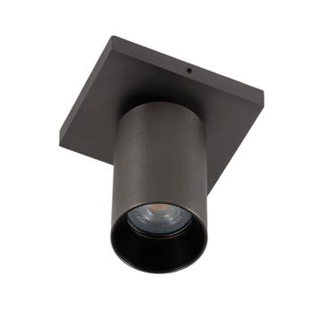 Spots opbouw Lynn 1 Opbouwspot Gun Metal Binnenverlichting, Verzenden, Nieuw
