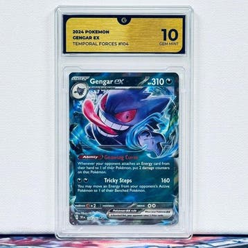 Pokémon Graded card - GENGAR 104 - Pokémon - GG 10, Nieuw