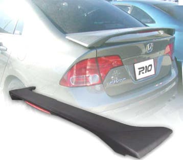 Aileron Spoiler Pour Honda Civic 4P 06- Abs, Autos : Pièces & Accessoires, Carrosserie & Tôlerie, Verzenden