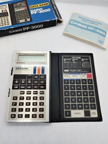 Casio Data Bank PF-3000 - Computer - In originele verpakking, Nieuw