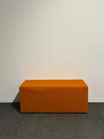 Rohde & Grahl - Poef - 110x45x45cm - Oranje, Ophalen of Verzenden, Stoel