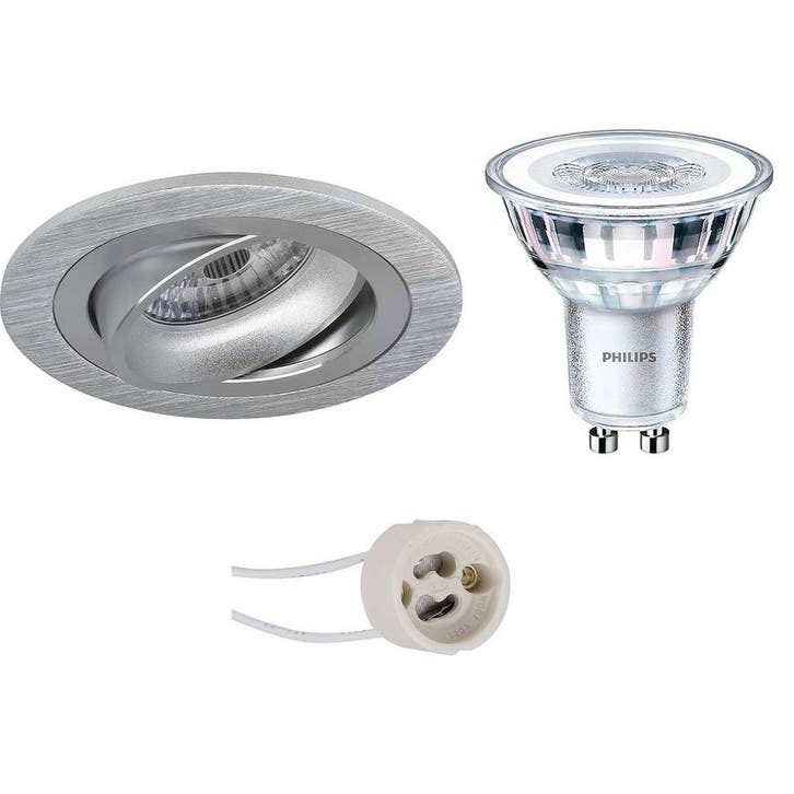 LED Spot Set - 5W LED Kantelbare Ronde Witte Inbouwspot met, Maison & Meubles, Lampes | Spots, Envoi