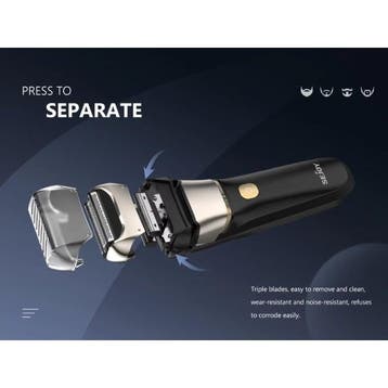 Scheerapparaat met LED Display - Elektrsiche Tondeuse Baard, Verzenden, Nieuw