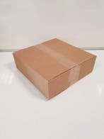 Vouwdoos 255x255x188 mm Enkelgolf Karton Bruin FEFCO 0201, Ophalen of Verzenden