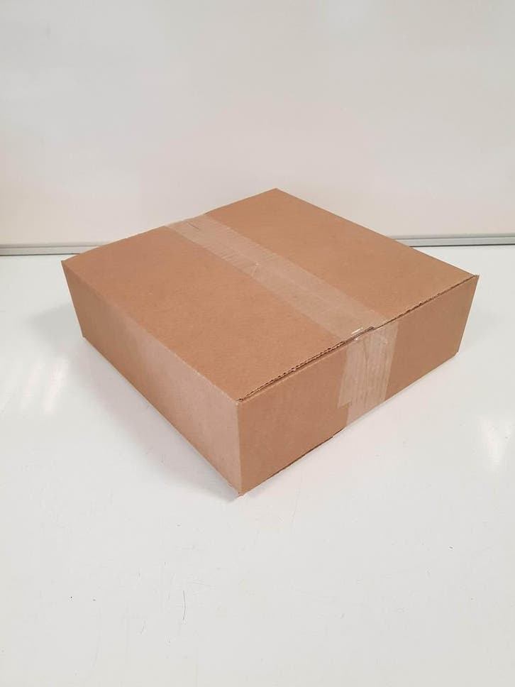 Vouwdoos 255x255x188 mm Enkelgolf Karton Bruin FEFCO 0201, Zakelijke goederen, Stock en Retail | Verpakking en Verzending, Ophalen of Verzenden