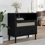 vidaXL Dressoir SENJA rattan-look 80x40x80 cm massief, Verzenden, Nieuw