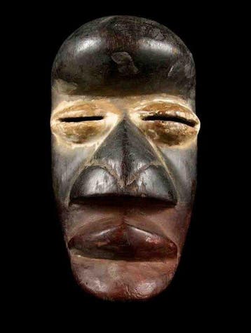 Masker - WIJ - Ivoorkust, Antiek en Kunst