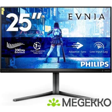 Philips Evnia 5000 25M2N5200U/00 24.5  Full HD 390Hz IPS, Informatique & Logiciels, Moniteurs, Verzenden