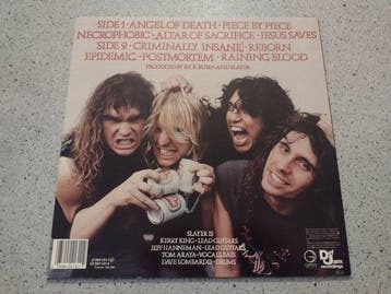 Slayer - Reign in blood - 1st EU Pressing - Vinylplaat -, Nieuw in verpakking