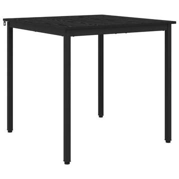 Eettafel zwart | 52% korting | Retour deal, Huis en Inrichting, Tafels | Eettafels, 50 tot 100 cm, Verzenden, Vierkant, 50 tot 100 cm