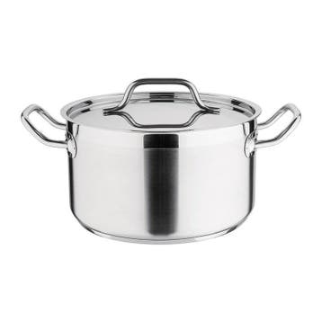 Kookpan | RVS/Aluminium | 5.6L | Div. Warmtebronnen | Incl., Verzenden
