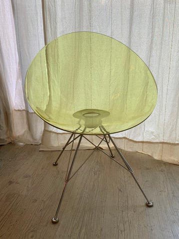 Kartell - Philippe Starck - Stoel (4) - Eros - Plastic,, Antiquités & Art, Antiquités | Meubles | Chaises & Canapés