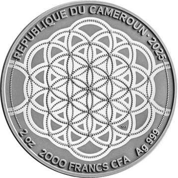 Kameroen. 2000 Francs 2025 Republic of Cameroon 2000 francs