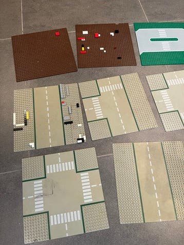 Lego Plaques de base - 13 Lego grondplaten., Nieuw
