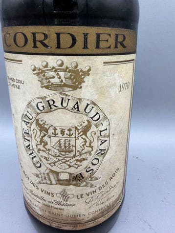 1970 Château Gruaud Larose - Saint-Julien 2ème Grand Cru