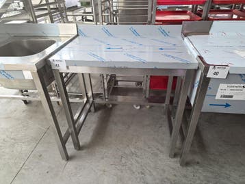 Rvs werktafel