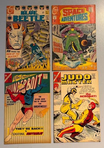 Blue Beetle/Space Adventures/Thunderbolt/Billy the Kid/etc., Livres, BD | Comics