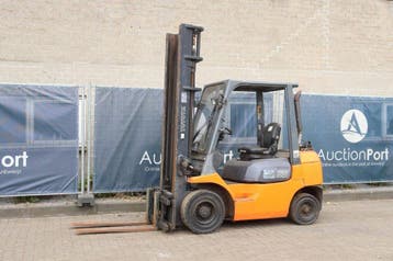 Veiling: Heftruck Toyota 42-7FGF25 LPG 2500kg 4.7m 2004, Ophalen