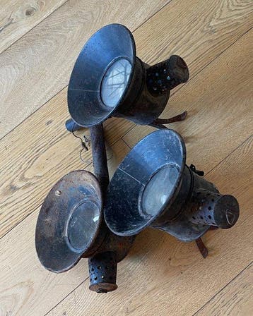 Zoeklicht (3) - Metaal, Glas, IJzer