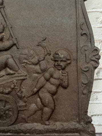 Openhaard accessoire - Gietijzer, Antiek en Kunst