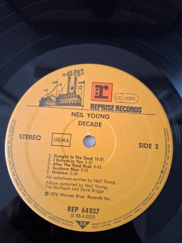 Neil Young - Great Lot 4 Albums - Diverse titels - LP albums