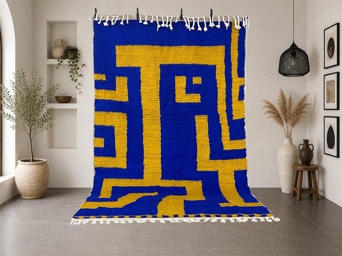 Tapijt van 100 % wol – traditionele weeftechniek – Nieuwe, Huis en Inrichting, Stoffering | Tapijten en Vloerkleden