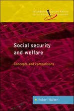 Social Security and Welfare 9780335209347 Robert Walker, Verzenden, Gelezen, Robert Walker