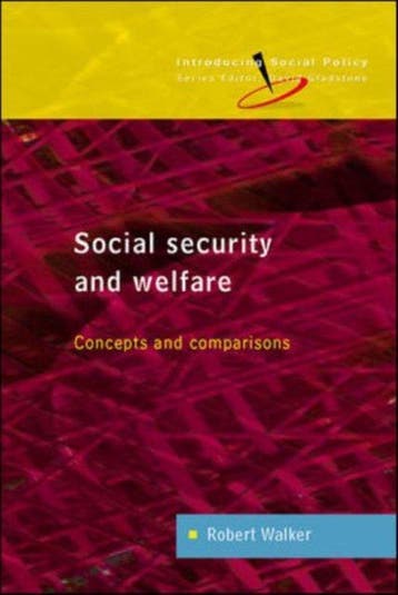 Social Security and Welfare 9780335209347 Robert Walker, Verzenden, Gelezen, Robert Walker
