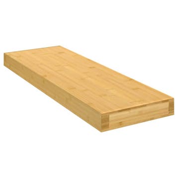 vidaXL Wandschap 60x20x4 cm bamboe, Verzenden, Nieuw