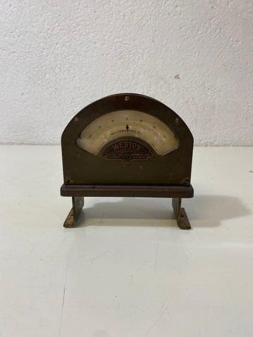 Werkgereedschap - Zeldzame antieke milliammeter Weston Model