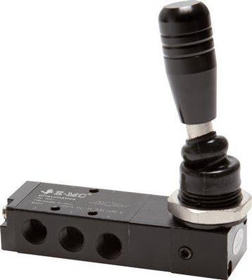 5/3 G1/8 Échappement Centre Levier À Main Valve Détente, Verzenden