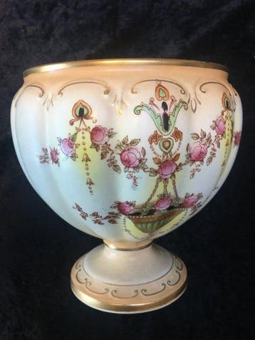 S. Fielding & Co - Mooie antieke Crown Devon-vaas - Vaas -