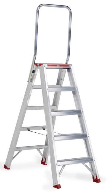 Altrex Sierra SDO 4 dubbele trap - 2x4 treden - aluminium, Doe-het-zelf en Bouw, Verzenden, Nieuw