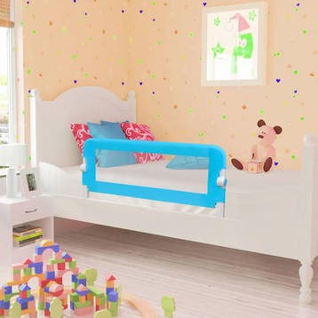 vidaXL Kinderbedhekjes 2 st 102x42 cm blauw, Kinderen en Baby's, Verzenden, Nieuw