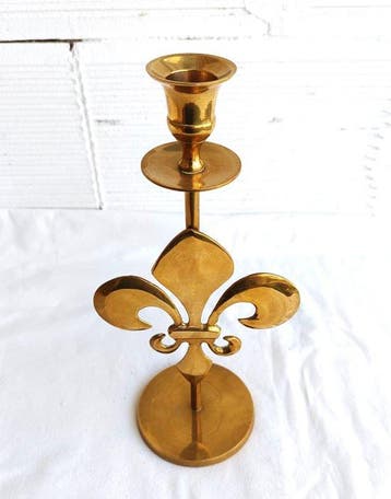Chandelier - Laiton doré, Laiton moulé