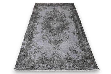 Grijs vintage - Vloerkleed - 205 cm - 115 cm - met