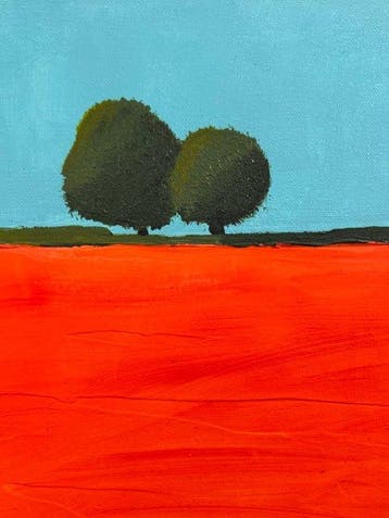 Diana Roth - The field of poppies
