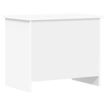 vidaXL Opbergkist met opslag Wit 60 x 40 x 50 cm Bewerkt, Verzenden