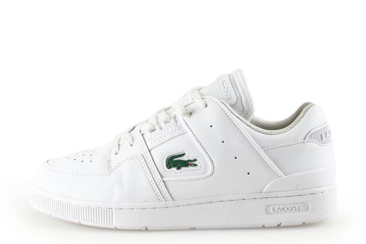 Lacoste Sneakers in maat 42 Wit, Kleding | Heren, Schoenen, Wit, Zo goed als nieuw, Sneakers, Verzenden