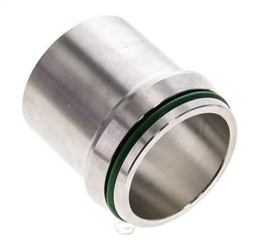 42x3mm Acier inoxydable droit avec extrémité à souder 160, Verzenden, Nieuw