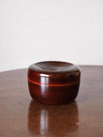Soko Dojo  - Natsume - Caddy à thé laqué japonais par