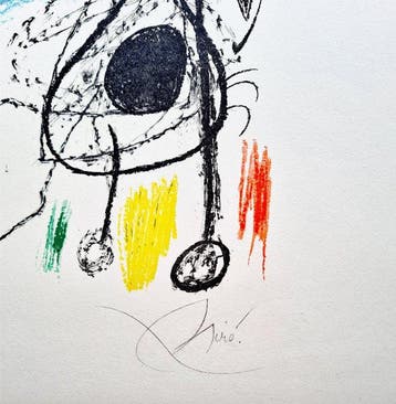 Joan Miro (1893-1983) - Sobreteixims i escultures
