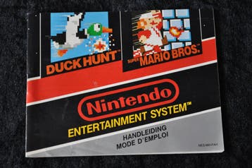 Duck Hunt/ Super Mario Bros Nintendo NES Manual NES-MH-FAH, Games en Spelcomputers, Verzenden, Nieuw