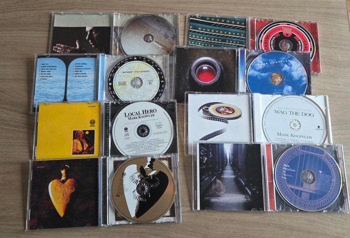 Mark Knopfler, Dire Straits - 16 x CDs - Diverse titels - CD, Cd's en Dvd's, Vinyl Singles