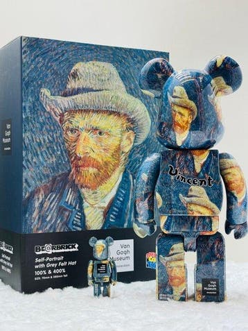 Medicom toy - BE@RBRICK 400% & 100% Vincent Van Gogh
